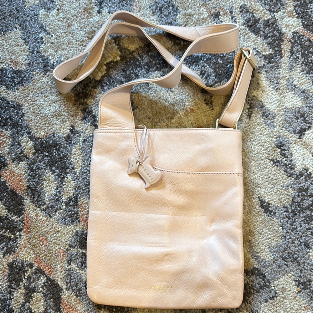 Radley pink Leather Crossbody Bag